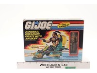 Zanzibar Dreadnok Pirate With Air Skiff GI Joe 1987 Hasbro Figure NEW MISB