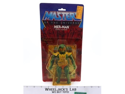 Merman Mer-Man 12-Back Masters of the Universe MOTU 1983 Mattel NEW SEALED