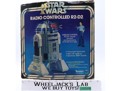 Radio Controlled R2-D2 100% Complete Star Wars 1978 Vintage Kenner Action Figure