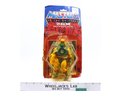 Sy-Klone 12-Back Masters of the Universe MOTU 1984 Mattel Action Figure NEW MINT