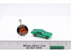 Custom Mustang Green 1967 1968 Redline Hot Wheels Mattel Vintage RL w/ Button