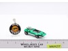 Peeping Bomb Emerald Green w/ Button 1969 1970 Redline Hot Wheels Mattel Vtg RL
