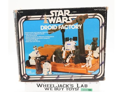 Droid Factory W/ Box Star Wars 1980 Kenner Vintage Action Figure Playset