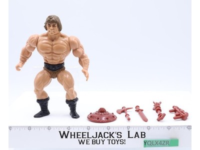 Wonder Bread He-Man 100% Complete Masters of the Universe MOTU 1987 Mattel