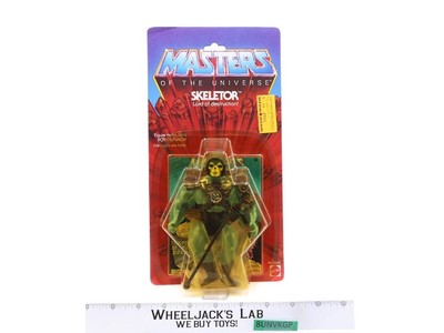 Skeletor 12-Back He-Man Masters of the Universe MOTU 1982 Mattel NEW SEALED