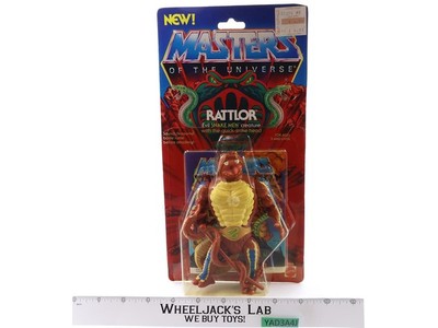 Rattlor 4-Back He-Man Masters of the Universe MOTU 1985 Mattel Figure NEW SEALED