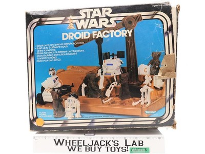 Droid Factory W/ Box Star Wars 1980 Kenner Vintage Action Figure Playset