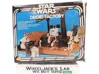 Droid Factory W/ Box Star Wars 1980 Kenner Vintage Action Figure Playset