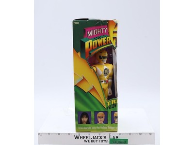 Trini Yellow Ranger Mighty Morphin Power Rangers 1993 Bandai Figure NEW SEALED