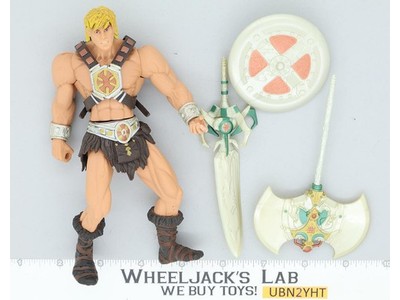 He-Man 200X 100% Complete Masters Of The Universe MOTU 2001 Mattel Action Figure