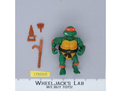 Michaelangelo HARD HEAD Teenage Mutant Ninja Turtles TMNT 1988 Playmates Vintage