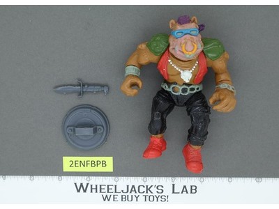 Bebop HARD HEAD Teenage Mutant Ninja Turtles TMNT 1988 Playmates Vintage Figure