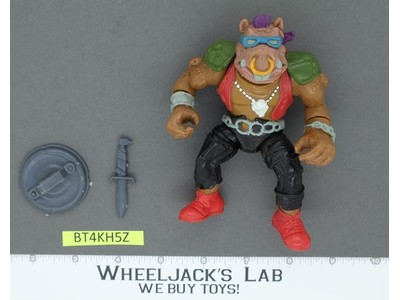 Bebop HARD HEAD Teenage Mutant Ninja Turtles TMNT Playmates 1988 Vintage Figure