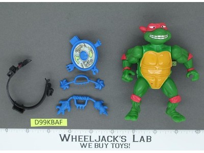 Breakfightin' Raphael 100% Complete TMNT 1989 Playmates Action Figure