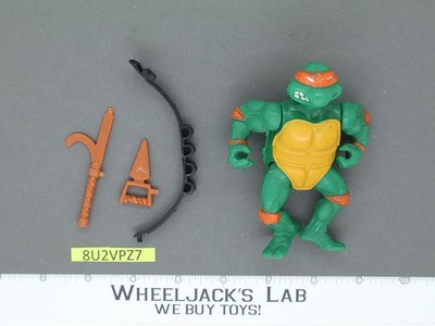 Michaelangelo HARD HEAD Teenage Mutant Ninja Turtles TMNT 1988 Playmates Vintage