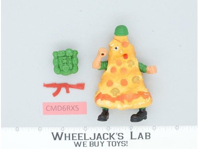 Private Pizza Food Fighters 1988 100% Complete Mattel Vintage Action Figure