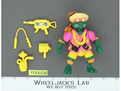 Beachcombin' Mike 100% Complete Teenage Mutant Ninja Turtles TMNT Playmates 1990