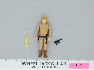 Luke Skywalker Bespin BROWN HAIR 100% Complete Star Wars 1977 Kenner No Repro