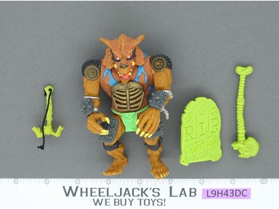 Rahzar 100% Complete Teenage Mutant Ninja Turtles TMNT Playmates 1991 Vintage