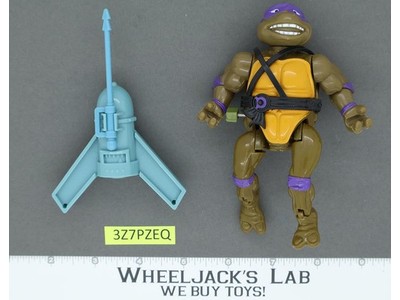 Sewer Swimming Donatello 100% Complete Wacky Action TMNT 1989  Playmates Vintage