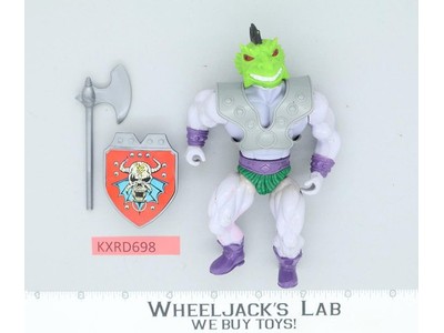 Iguana Galaxy Warriors Heroes 1987 100% Complete Sewco Sungold MOTU KO Figure