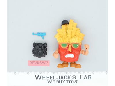 Fat Frenchy Food Fighters 100% Complete 1988 Mattel Vintage Action Figure