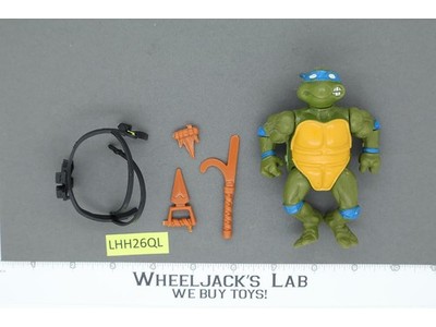 Leonardo HARD HEAD Teenage Mutant Ninja Turtles 1988 Playmates Vintage Figure