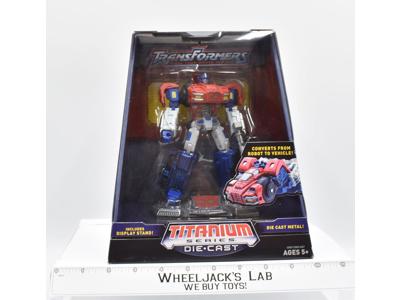 Optimus Prime Titanium Series Die-Cast 2006 NEW MISB Transformers Hasbro
