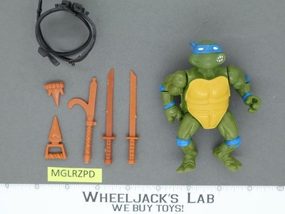 Leonardo SOFT HEAD 1988 Teenage Mutant Ninja Turtle Playmates Vintage Figure