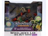 Scorponok Command Class Transformers Energon 2004 Hasbro Figure NEW SEALED