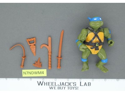 Leonardo HARD HEAD Teenage Mutant Ninja Turtles TMNT 1988 Playmates Vintage