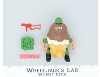Sergeant Scoop Chocolate Ice Cream Cone 100% Complete Food Fighters Vintage