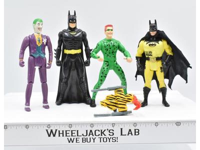 Lot of Batman DC Comics Super Heroes Kenner 1990 Action Figures