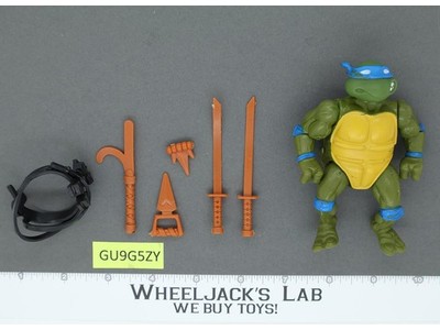 Leonardo SOFT HEAD Teenage Mutant Ninja Turtle 1988 Playmates Vintage Figure