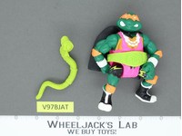 Shell Slammin' Mike 100% Complete Teenage Mutant Ninja Turtle 1991 Playmates