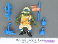 Lieutenant Leo 100% Complete Teenage Mutant Ninja Turtles 1991 Playmates Vintage