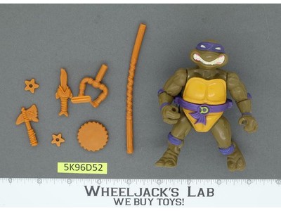 Storage Shell Donatello 100% Complete TMNT Playmates 1991 Vintage Action Figure