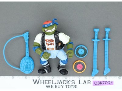 Classic Rocker Leo 100% Complete Teenage Mutant Ninja Turtle TMNT 1991 Playmates