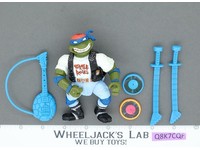 Classic Rocker Leo 100% Complete Teenage Mutant Ninja Turtle TMNT 1991 Playmates