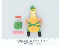 Lieutenant Legg Chicken Food Fighters 100% Complete 1988 Mattel Vintage Figure