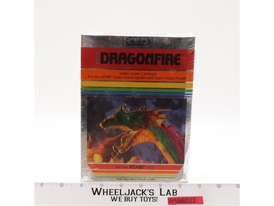 Dragonfire Atari 2600 1982 Imagic NEW SEALED Vintage Video Game Cartridge