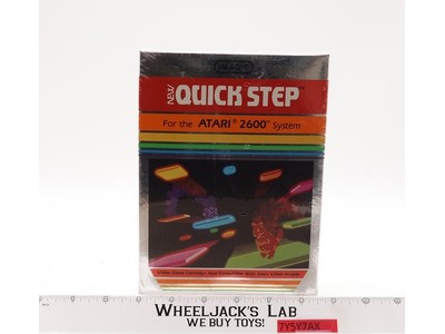 Quick Step Atari 2600 1983 Imagic NEW SEALED Video Game Cartridge