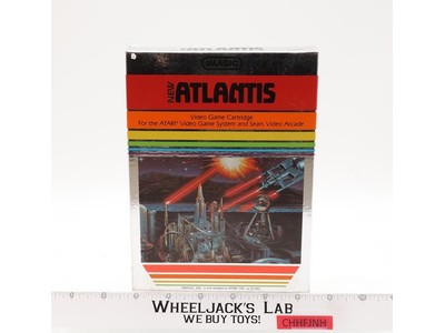 Atlantis W/ Box + Manual ATARI 2600 1982 Imagic Vintage Game Cartridge