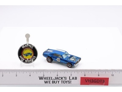 Nitty Gritty Kitty Blue 1969 1970 Redline Hot Wheels Mattel Vintage RL Hong Kong