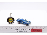 Nitty Gritty Kitty Blue 1969 1970 Redline Hot Wheels Mattel Vintage RL Hong Kong