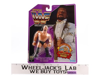 Million Dollar Man Ted Dibiase Series 9 WWF Wrestling 1993 Hasbro NEW SEALED