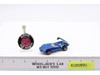Turbofire Blue 1968 1969 Redline Hot Wheels Mattel Vintage RL w/ Button