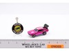 Mighty Maverick NUCLEAR HOT PINK 1969 1970 Redline Hot Wheels Mattel Vtg BUTTON