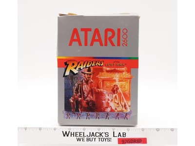 Raiders of the Lost Ark Atari 2600 1982 Vintage Video Game Cartridge
