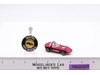 Silhouette Creamy Pink Rose Hot Wheels 1967 1968 Mattel Vtg Redline RL w/ Button